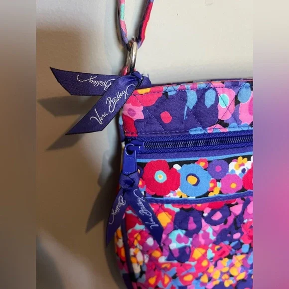 Vera Bradley Colorful Floral Crossbody Bag - Picture 5 of 12